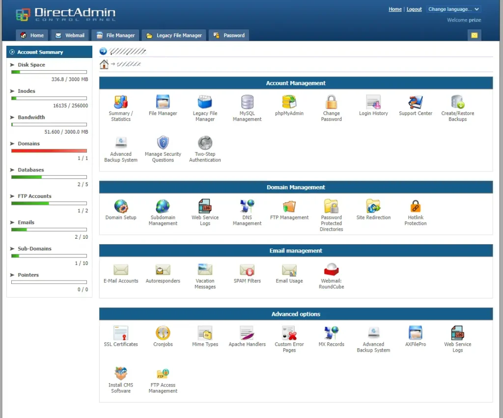 رفع خطای دستوری با استفاده از FTP-پنل هاست