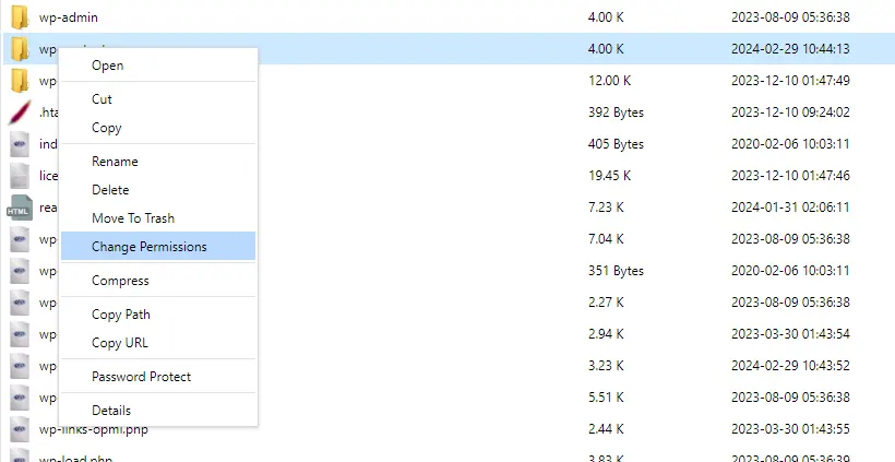 رفع خطای 403 Forbidden ناشی از مجوزهای نادرست فایل ها در وردپرس