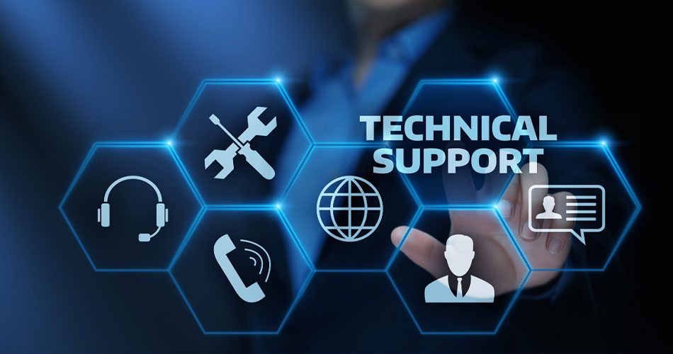 پشتیبانی فنی سایت